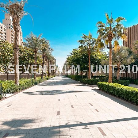 Luxus-Studio Mit Private Beach In Top-Lage, Meerblick & Infinity Pool! Dubai Exteriör bild