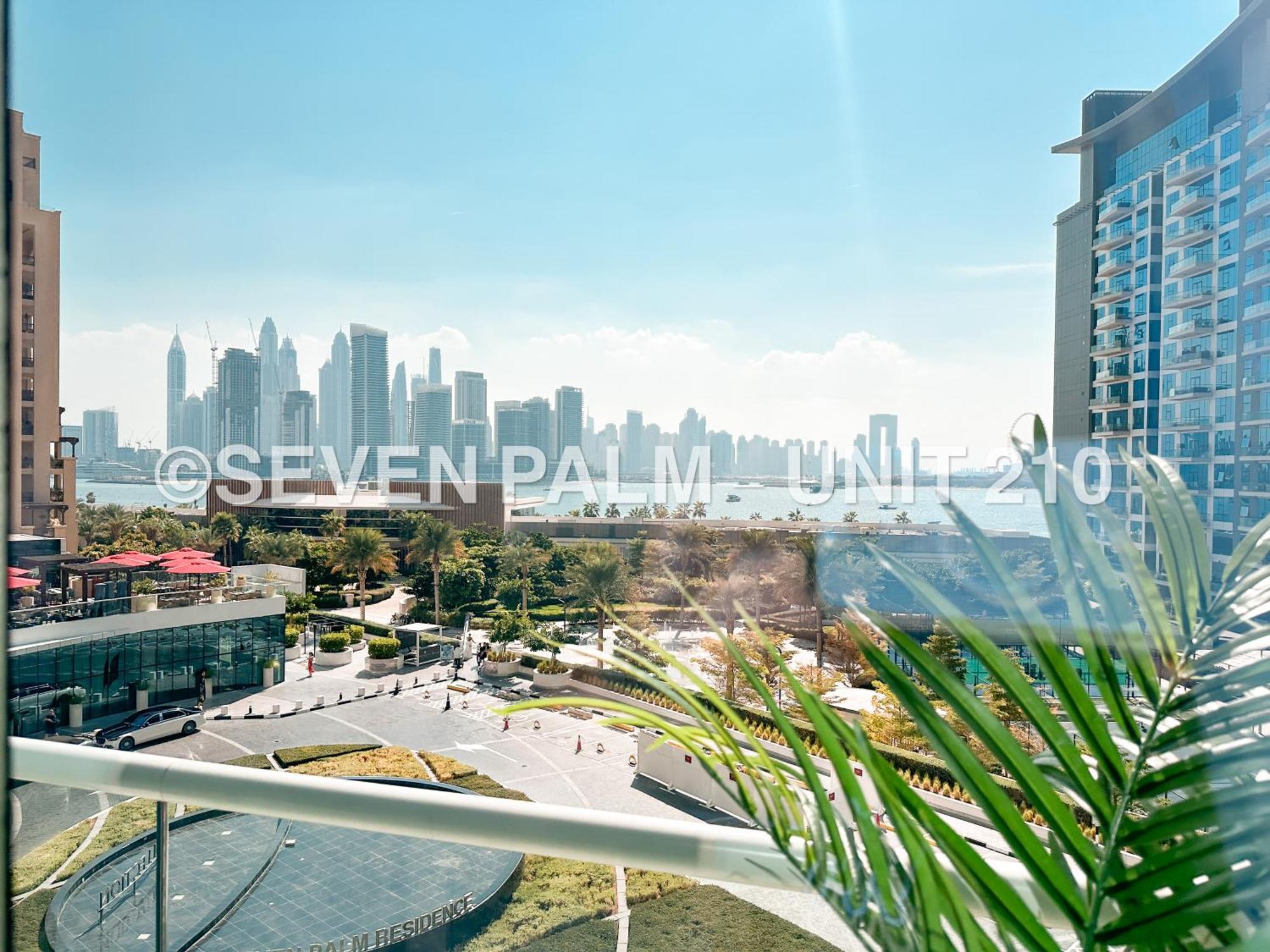 Luxus-Studio Mit Private Beach In Top-Lage, Meerblick & Infinity Pool! Dubai Exteriör bild