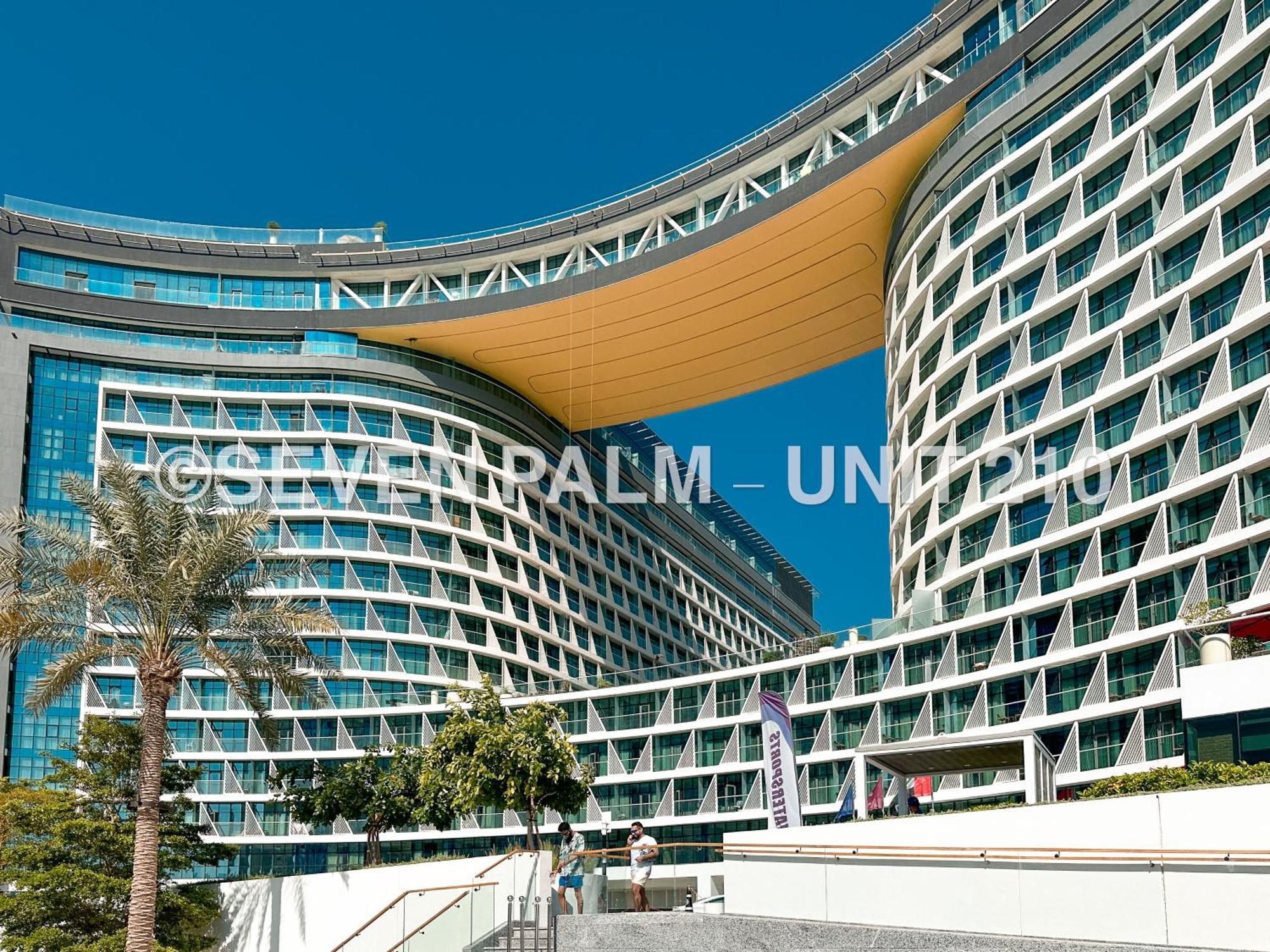 Luxus-Studio Mit Private Beach In Top-Lage, Meerblick & Infinity Pool! Dubai Exteriör bild