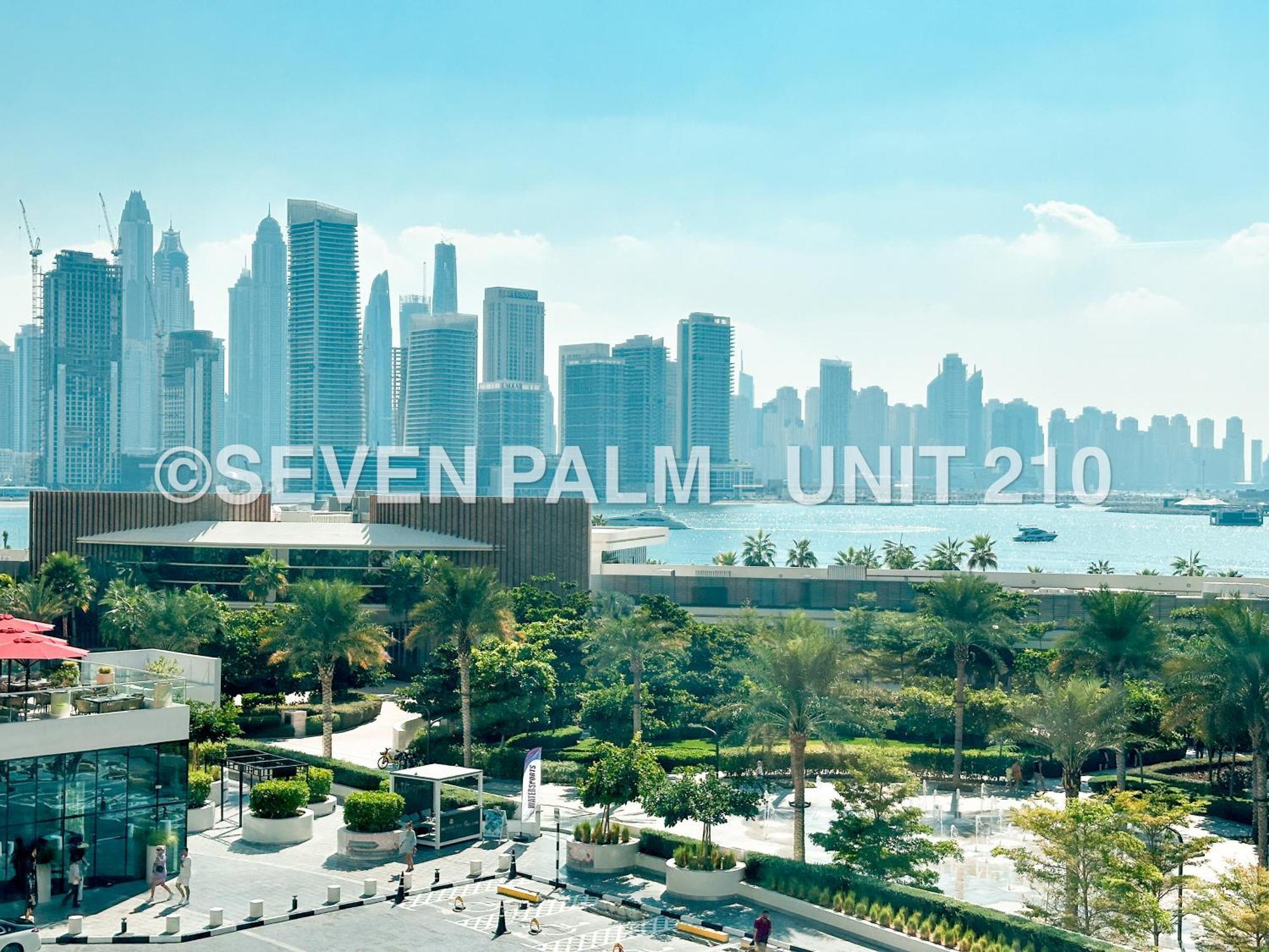 Luxus-Studio Mit Private Beach In Top-Lage, Meerblick & Infinity Pool! Dubai Exteriör bild