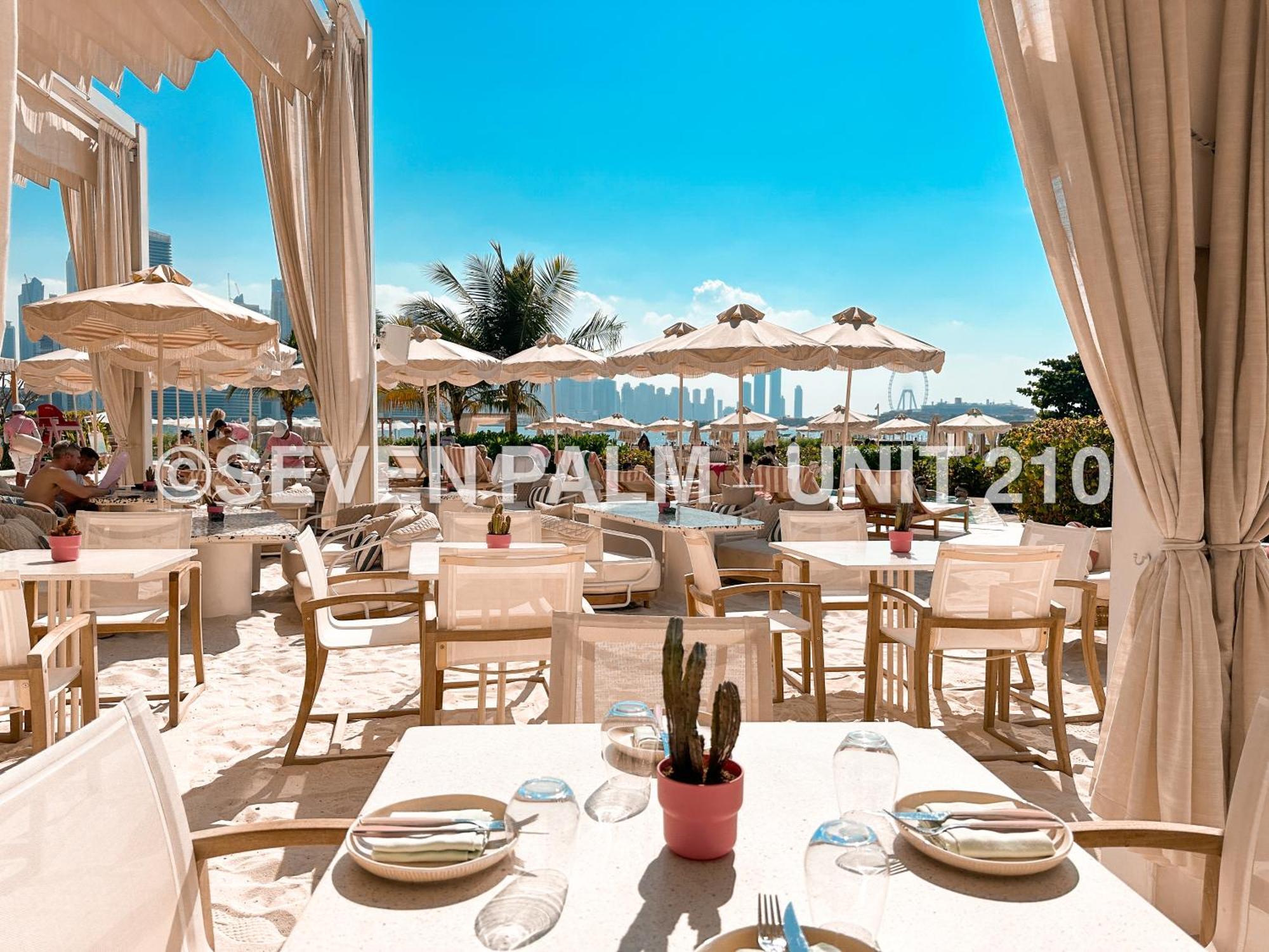 Luxus-Studio Mit Private Beach In Top-Lage, Meerblick & Infinity Pool! Dubai Exteriör bild