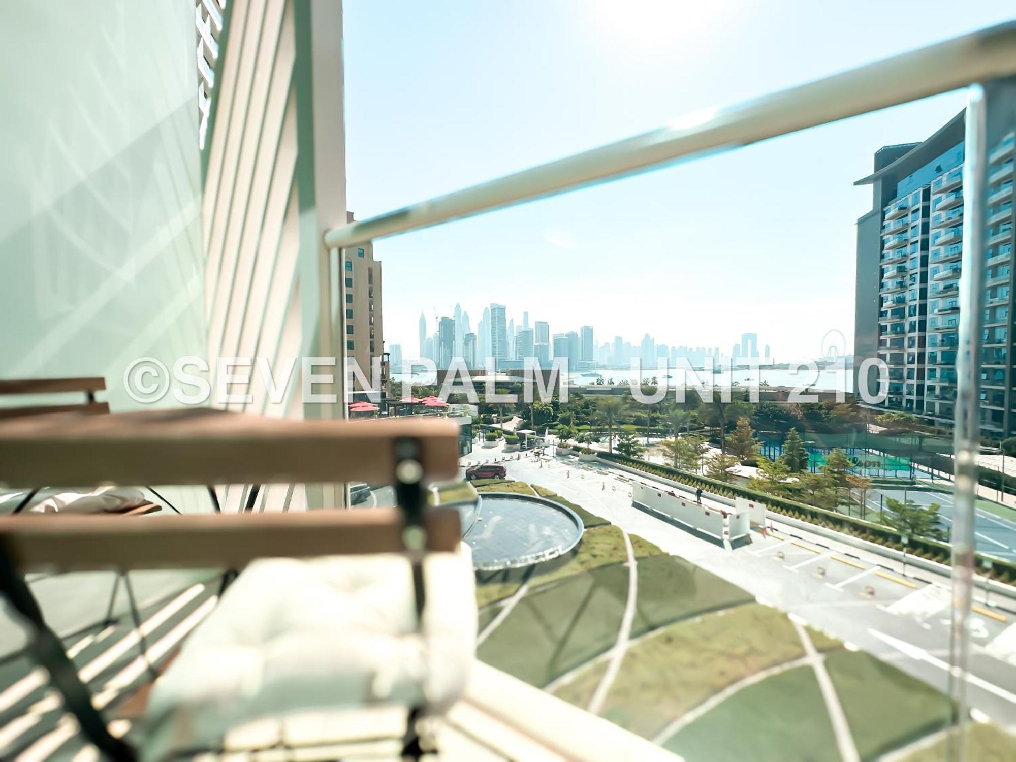 Luxus-Studio Mit Private Beach In Top-Lage, Meerblick & Infinity Pool! Dubai Exteriör bild