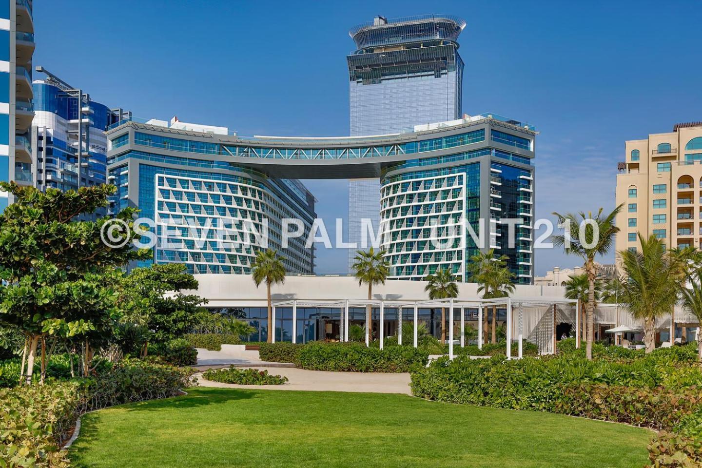 Luxus-Studio Mit Private Beach In Top-Lage, Meerblick & Infinity Pool! Dubai Exteriör bild